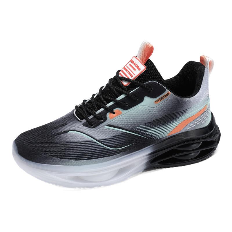 Spring Men's Platform Running Sneakers Large Size Casual Breathable Men's Shoes Douyin Live Outdoor Trendy Shoes