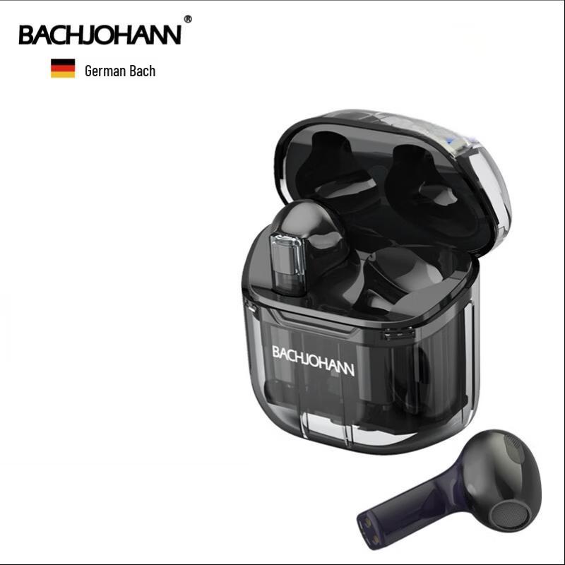 Bach Johann T6 Smart Noise Cancelling True Wireless Sports Earbuds