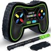 Paquete de Piñata de Controlador de Videojuego Zonon Set de Piñata de Controlador de Fiesta Gaming con Antifaz y Bate Suministros para Fiesta de Cumpleaños Gamer Juego para Gaming