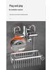 No-Drill Bathroom Shower Rack: Hanging Organizer for Shampoo and Toiletries