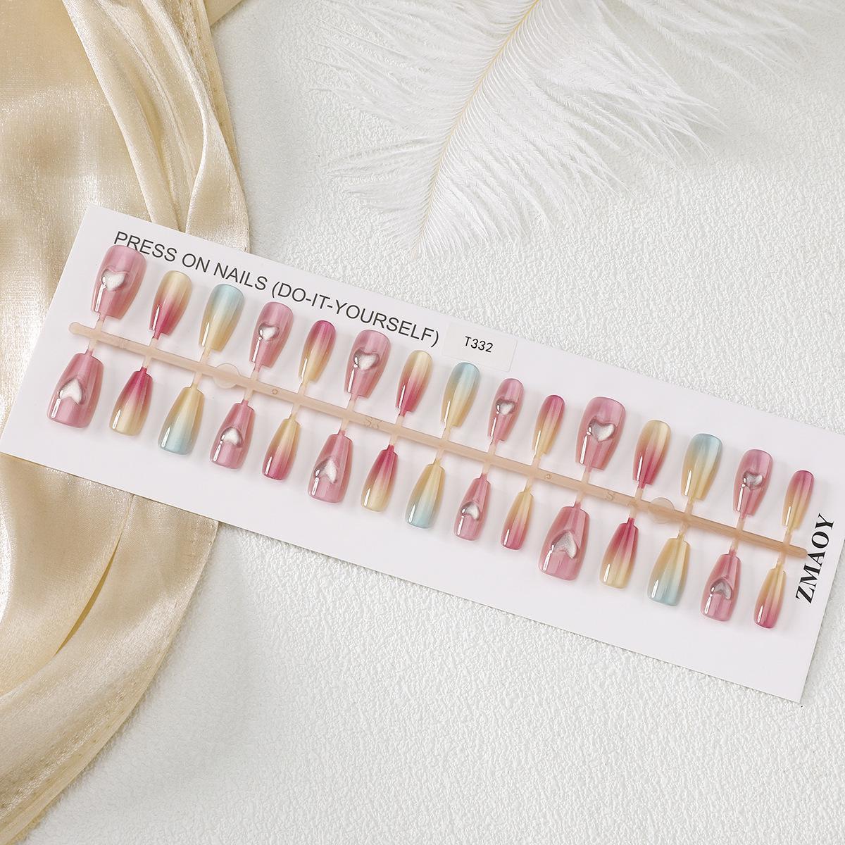 

[30 шт. в упаковке] Милые наклейки для лака для ногтей с изображением кошачьего глаза - Полная коллекция