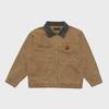 Lawfoo American Vintage J97 Unisex Retro Color-Block Lapel Casual Jacket