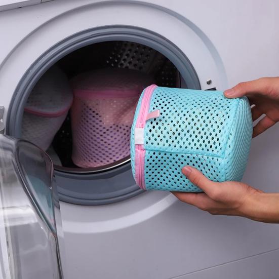 Τσάντα Πλυσίματος Αντιπαραμόρφωσης Προστατευτικών Ρούχων Πολυεστερική Αντιρρηκτική Διχτυωτή Τσάντα Πλυντηρίου για Πλυντήριο Ρούχων