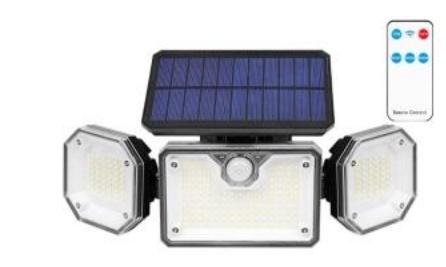 Naświetlacz Led 226 Smd Solarny + Pir 9619 - E+29-594Lv