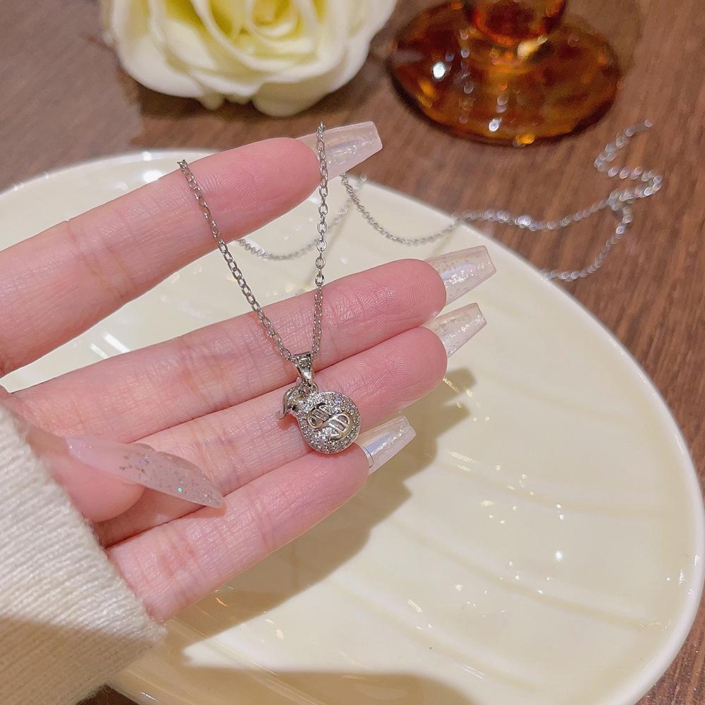 2025 Luxury Titanium-Clad Women's Summer Necklace - Non-Fading, High-End Design