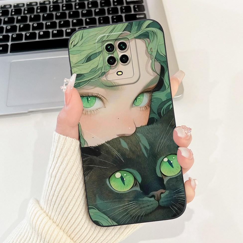 Casing For Redmi Note 9 9S 9Pro 4G Back Cover For Redmi Note 9 Pro Case Cute Cartoon Fashion Flowers Silicone Shockproof Bumper