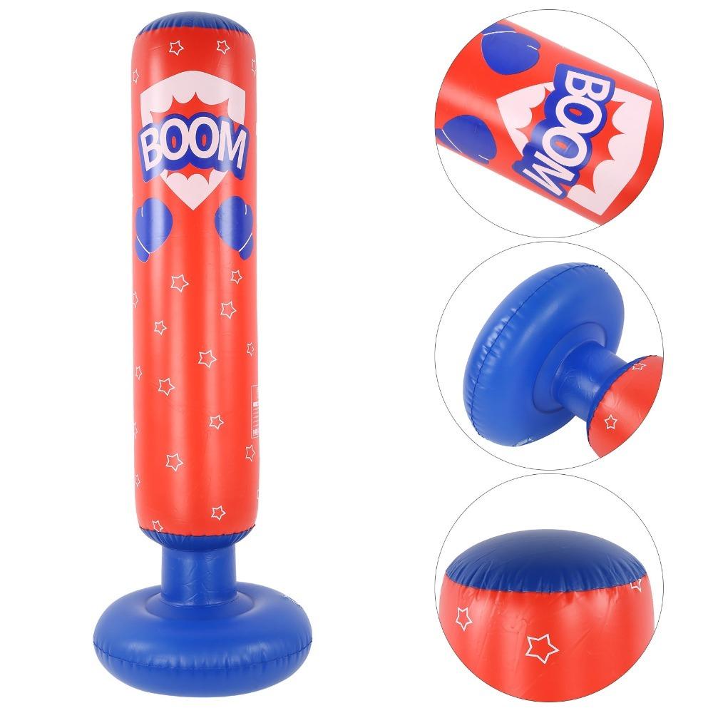 Inflatable Punching Bag PVC Boxing Training Toy Portable Freestanding Boxing Bag  Active Play