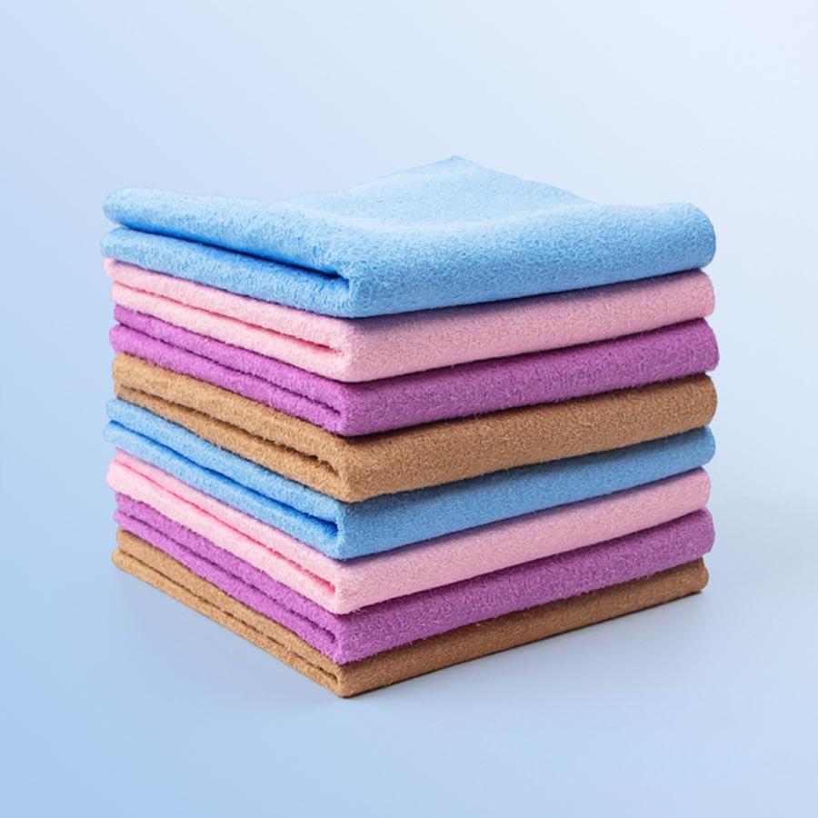 30cm Long absorbent cleaning cloth, multi-colored kitchen cloth, highly absorbent, easy to clean household wipes.