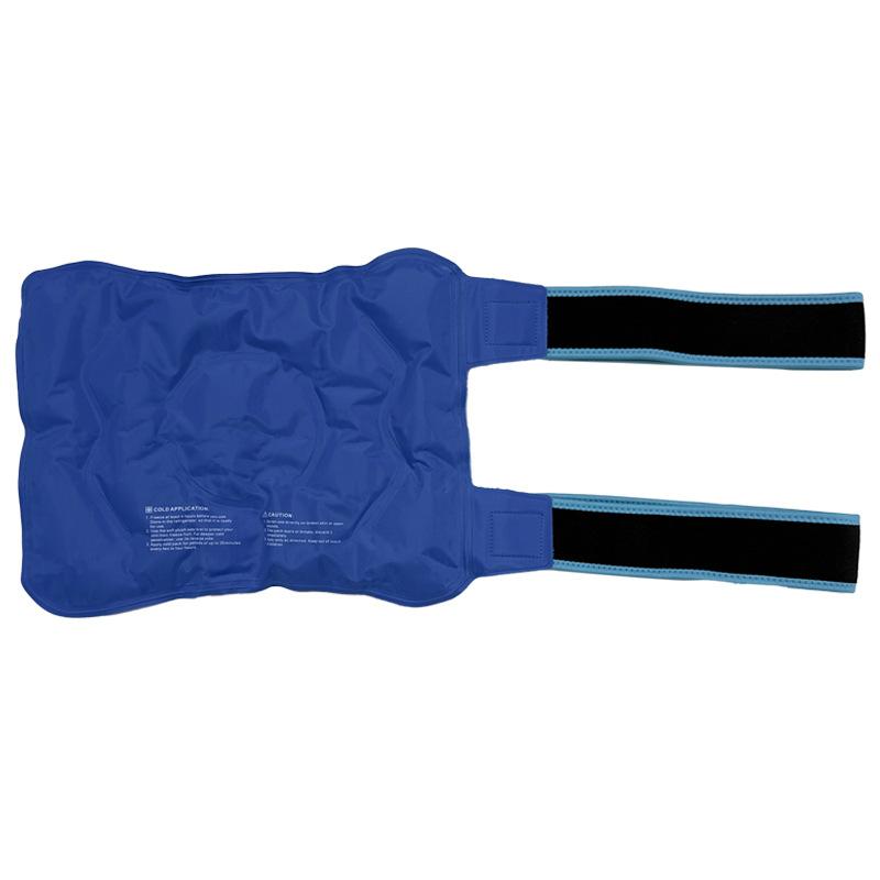 Reusable Gel Pack with Straps Knee Joint Hand Cold Hot Therapy Relief Pain Portable Home Use less