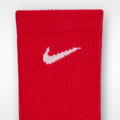 Unisex Nike EVERYDAY PLUS CUSHIONED CREW Knee High Socks Unisex 3 Pack