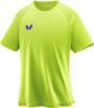 Butterfly Table Tennis Short Sleeve Win Logo Lime SS 46420 T-Shirt, T-Shirt II, Unisex, (107),