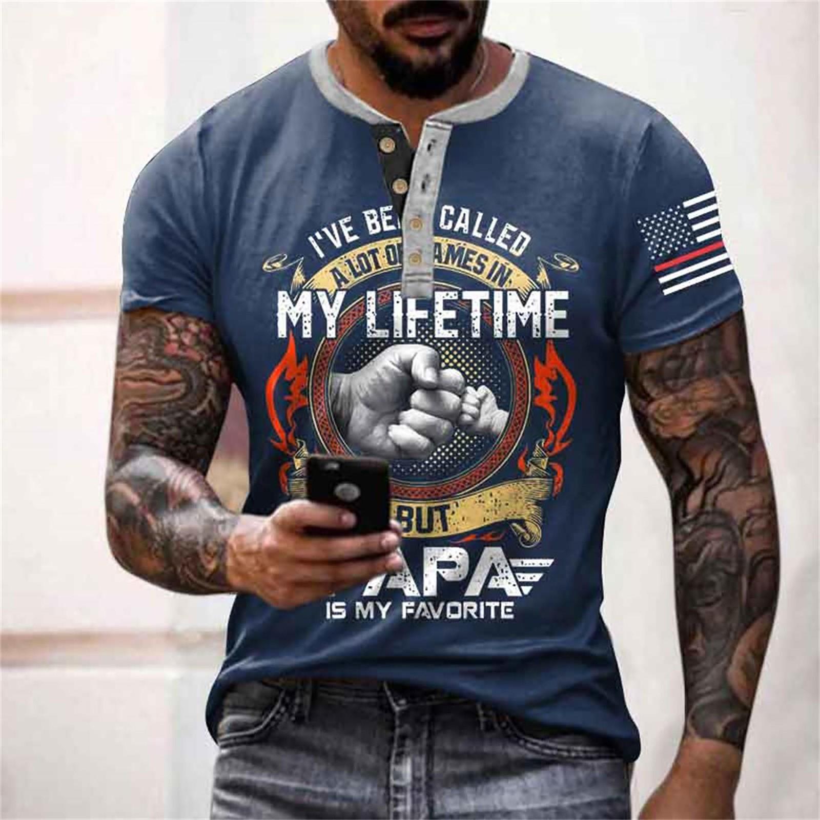 

Мужские летние полосатые топы с короткими рукавами и принтом. Мужские повседневные модные рубашки с короткими рукавами. XXXXXL синий