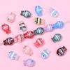 5pcs/lot Colorful Hand-painted Lampwork Beads Cute Cartoon Ocean Fish Loose Glass Bead For DIY Fashion Bracelet Earrings Jewelry