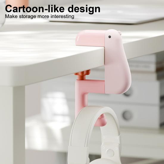 2/3Pcs Handbag Hook Strong Load-bearing Adjustable Design Easy To Install Duck Shape Portable Hook Table Hanger Bracket