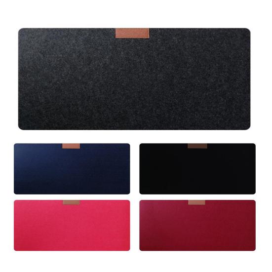 Mouse Mat Silky Protection No Odor Touch Environmental Ultra-thin Solid Pattern Non-slip Stain-resistant