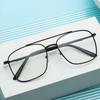 Pochromic Anti Radiation Eyeglass Metal Computer Glasses Anti Blue Light Eyeglasses for Woman/Man