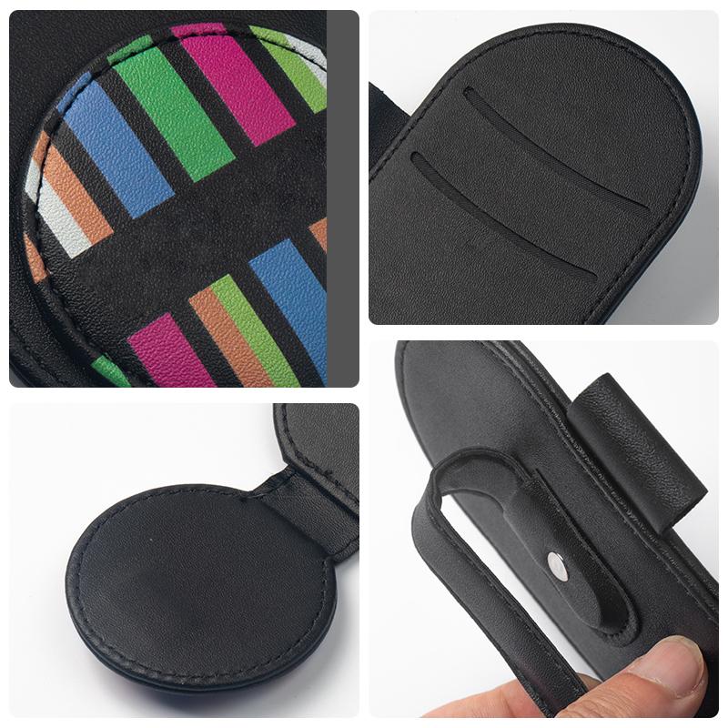 Car Sun Visor For BMW MiNi Cooper Business Card Holder CD DVD Organizer Storage Box Sunglasses Clip Stowing Tidying Bag