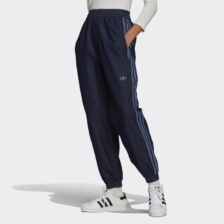 adidas Pantaloni della tuta in maglia Originals da donna Indaco GM5376