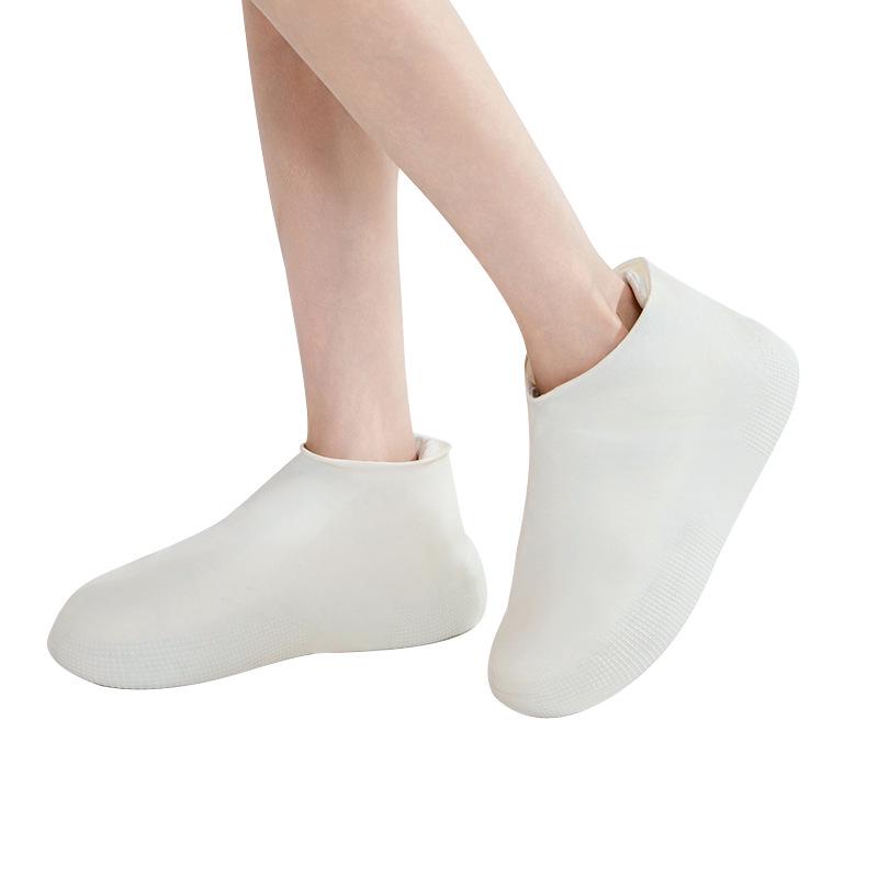 Waterproof Non-Slip Latex Shoe Covers - Thick, Wear-Resistant Rain Protection for Men and Women