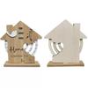 Wood Calendar Ornaments Handcrafted Desk Calendar with Adjustable Month Date Sliding Blocks No Paper Core Unique Office Decor Gift