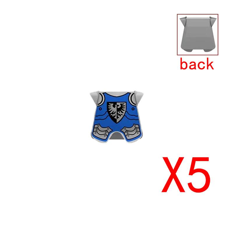 Military Building Blocks Medieval Solider Knights Equipments Mount War-Horse Wolf Flag Vests Shields Fiery Dragon Mini Blocks