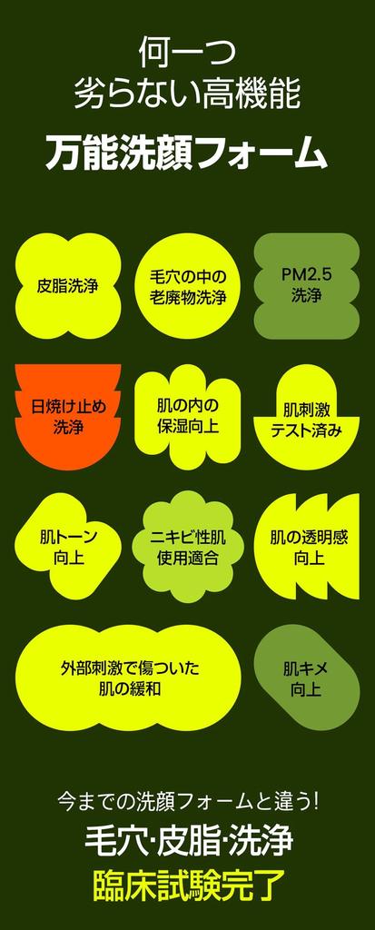 of Beplain Mung Bean Weak Acid Facial Cleanser 160ml [Set 2]