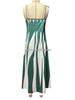 2023 Women's Summer Cross-Border Fashion Loose Color Block Camisole Dress