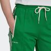 adidas Originals X Sporty & Rich Collaboration Retro Sports Solid Color Elastic Logo Straight Leg Sweatpants Women Bottoms Green IB2154