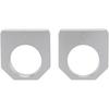 Dirt Bike Rear Axle Block CNC Motorcycle Chain Tensioner Adjuster for KX450F 16-18 KX250F 17-19 KX250 KX450 19-24 KX250X KX450X 22-24 Silver