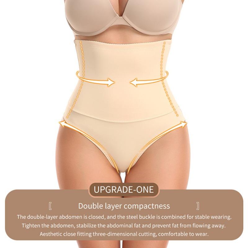 Women S High Waist Lace Tummy Control Shapewear Panties Large Size
