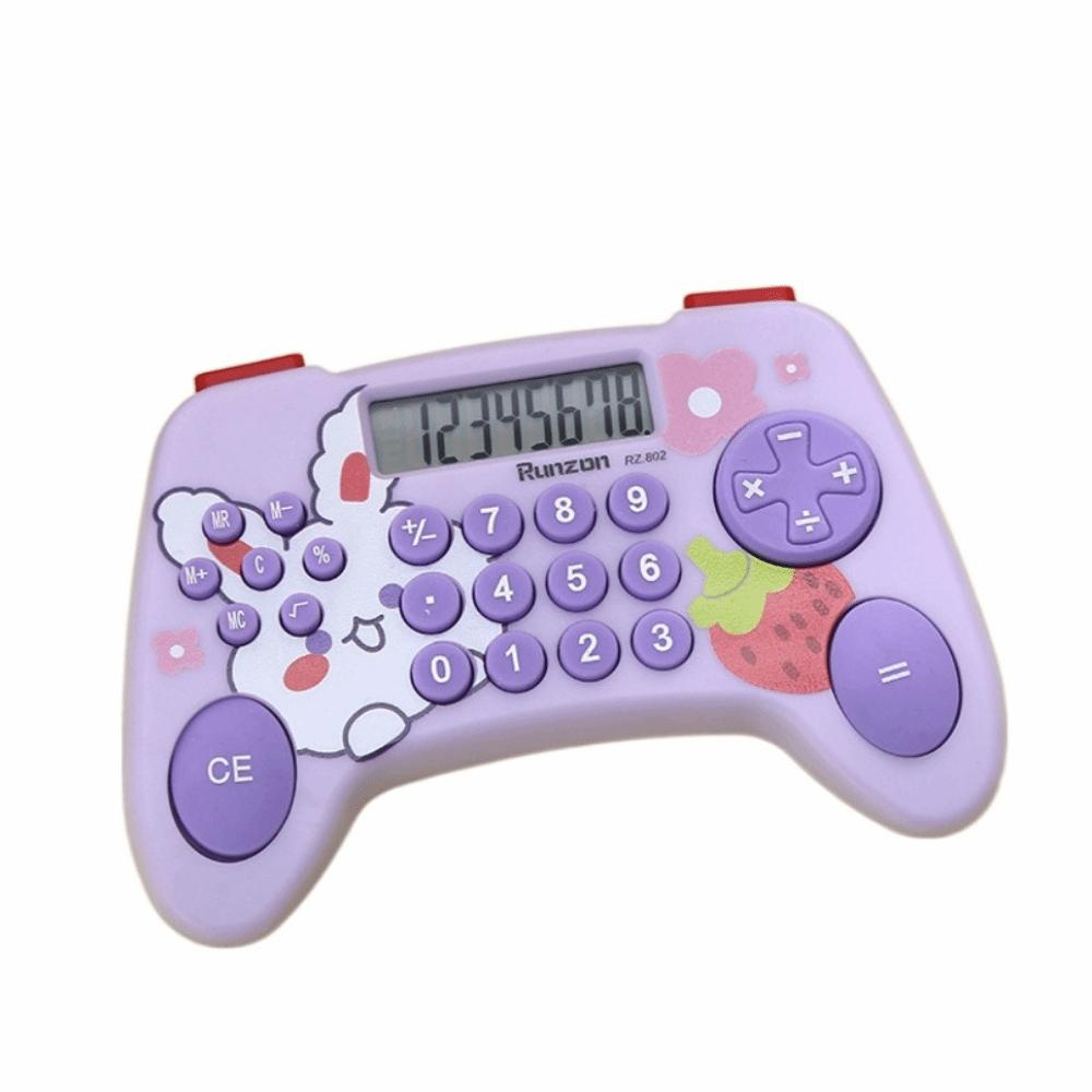 

Creative Desktop Calculator Large LCD Display Student Calculator Financial Accounting фиолетовый