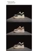 Women's Plush Warm Lamb Wool Height-Increasing Sneakers – Casual Thick-Soled Winter Shoes In White.