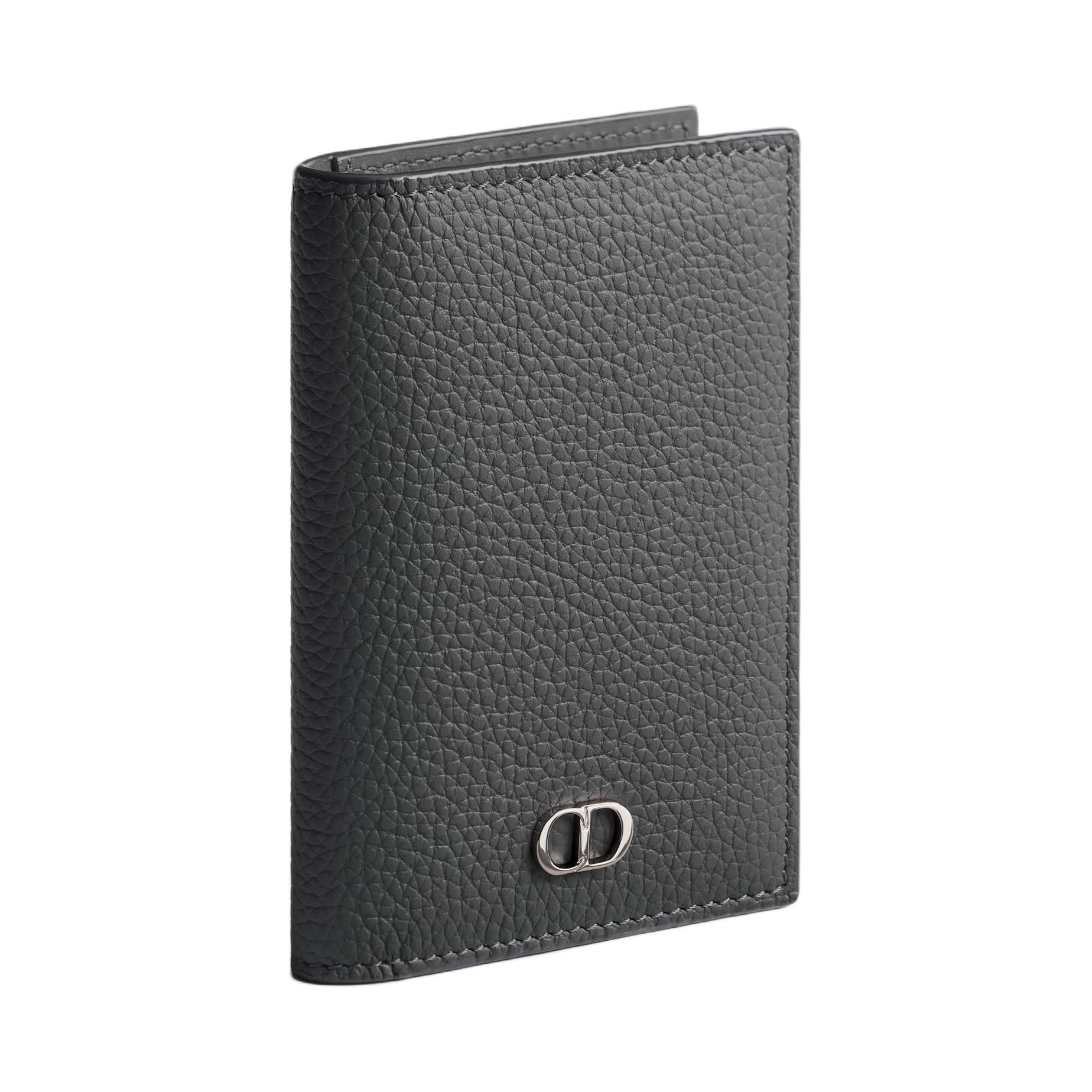 

Dior Cd Icon Front Palladium Plated Copper Cd Logo Signature Leather Card Holder Unisex Card Holder Gray 2ICCH207IDC-H08G Basic Set (Bag+Dust Bag)