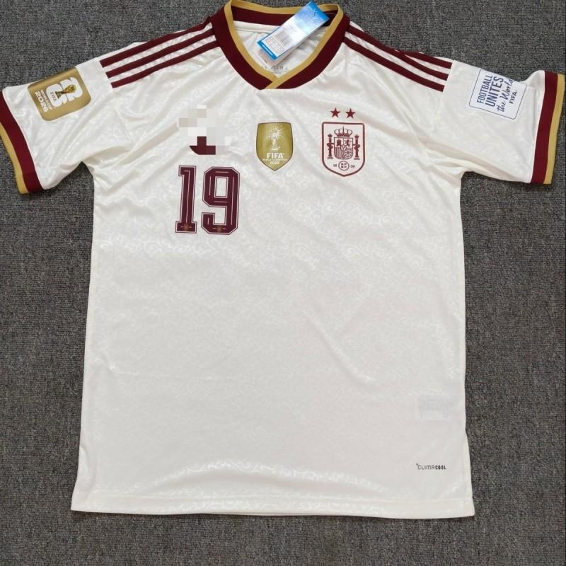 Spain 2026 World Cup Champion Fan Jersey Men Women Short Sleeve Football Shirt Rodri Pedri Official Replica