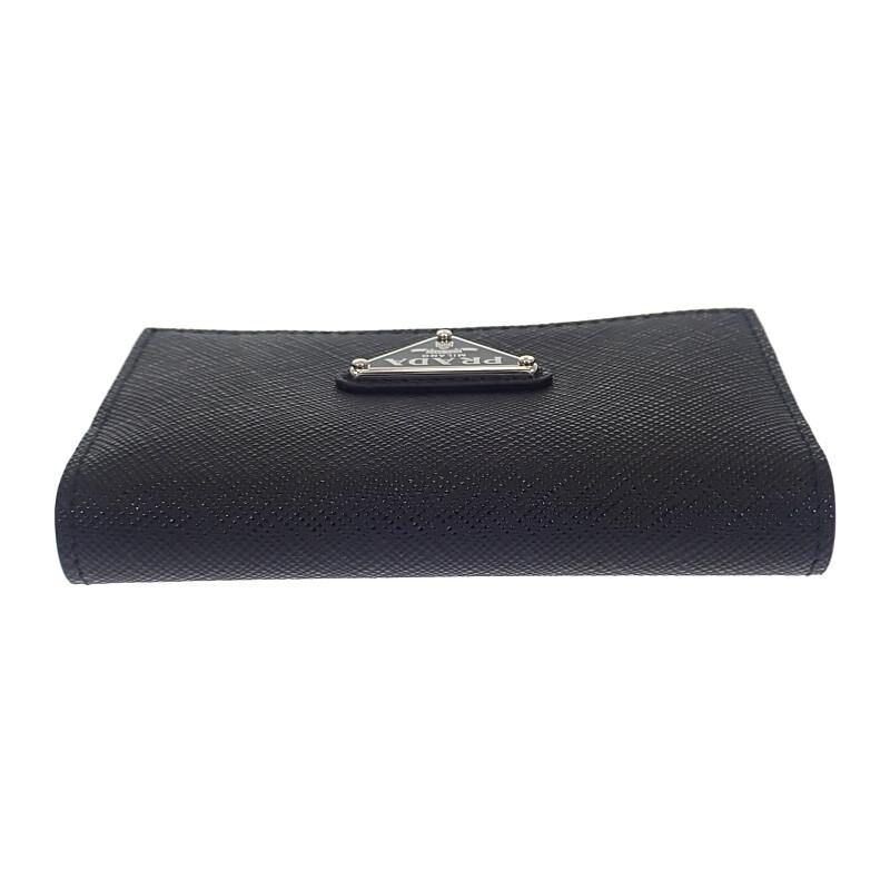 Prada 1MC110_QHH_F0632 Portcard negru Safiano Femei