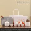 LISM Portable Ceramic Travel Tea Set