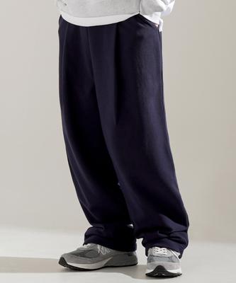 FP142 Daily Core One-Pleat Sweatpants Navy Khlp1429