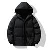 Inverno Nuovo Uomo e Donna Stessi Vestiti Imbottiti di Cotone con Cappuccio Vestiti Imbottiti di Cotone Ispessiti Caldi Trendy Giubbotti Imbottiti di Cotone da Uomo Top