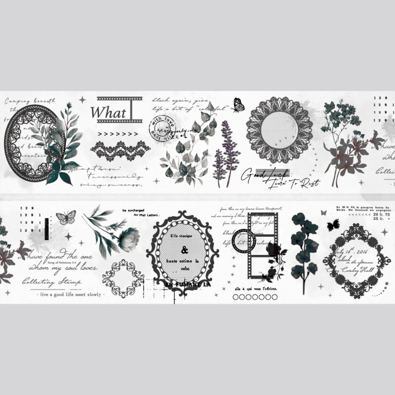 

1 Roll Tape Laser Pattern Gift Sealing Stickers Scrapbook Photo Album DIY Decoration Stickers Artistic Handmade Decoration