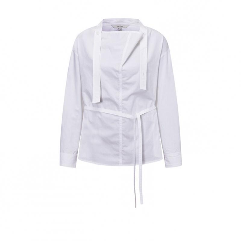 On On Tie Cowl Neck Blouse New6sb225
