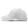 Quick-drying Perforated Baseball Cap Sun Protection Soft Top Breathable Sports Face Small Baseball Cap
