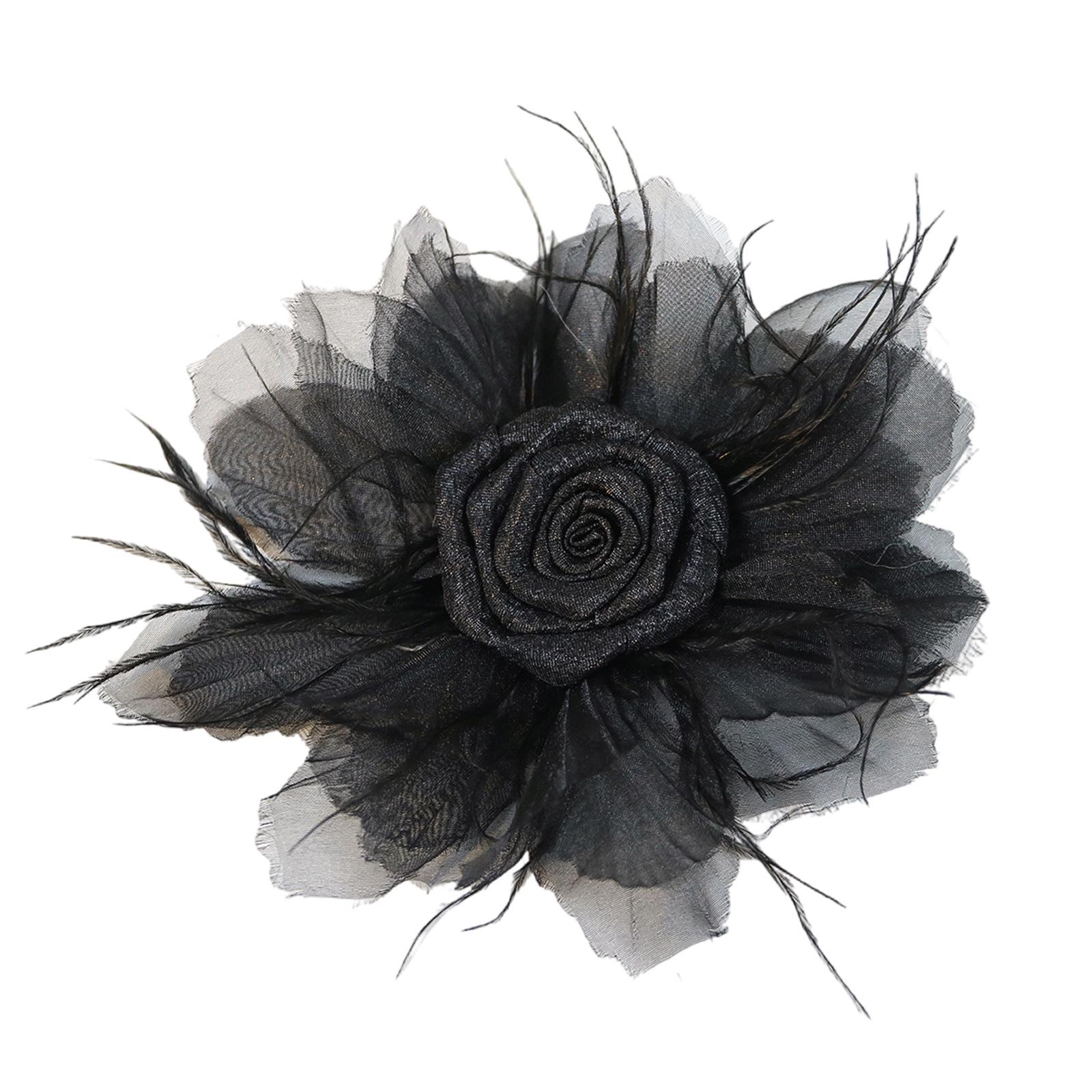 

Художественная аппликация из органзы с цветами для волос, заколки, одежды, шляпы, шитья, броши, шарфа, свадебного платья, декора, аксессуаров 3