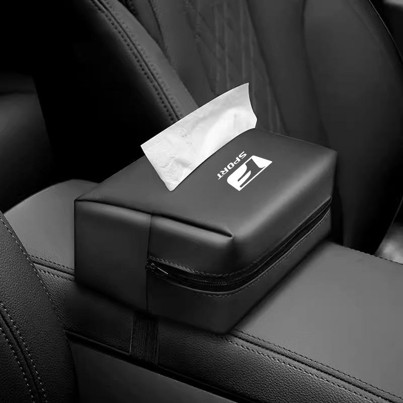 Car Tissue Box Leather Paper Towel Storage Bag Accessories For Lexus F-SPORT ES RX NX LS UX LM LX GX LC RZ IS CT GS RC HS SC TX