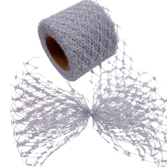 

1 рулон ленты, декор, изысканное качество изготовления, простота в использовании, чистая пряжа, декоративная блестящая сетчатая лента «сделай сам», для украшения вечеринки серебряный