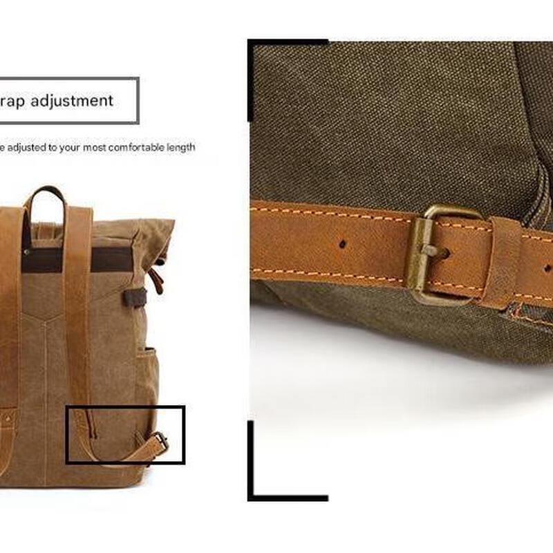 Li Shen Casual Canvas Backpack