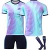Jugendliche Kinder Erwachsene Fußballtrikots Sport Trainings Trikot Set mit Socken 24/25 Arsenal 2. Auswärts