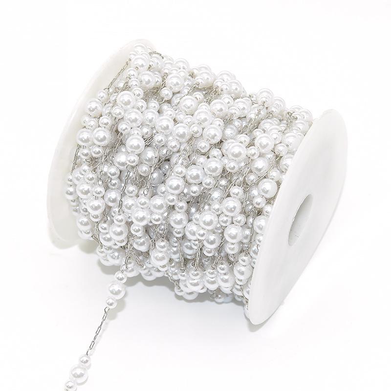 

Цепочки из жемчуга с медным покрытием ручной работы для украшений и аксессуаров для очков