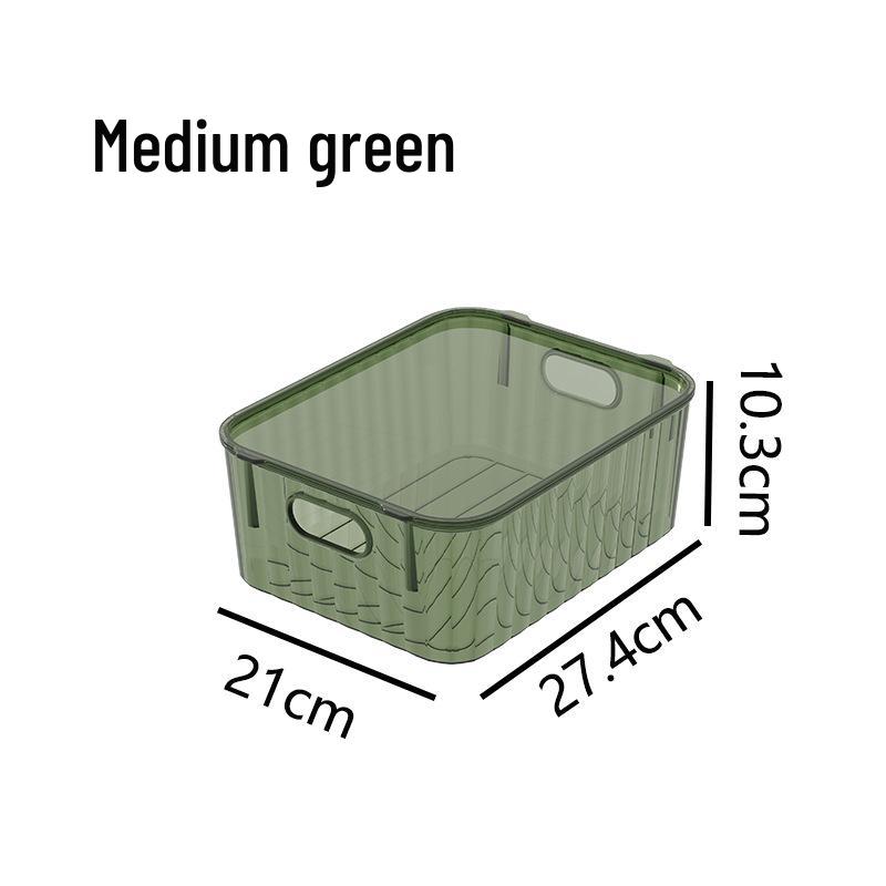 

Yiyi Gou Прозрачный настольный органайзер для косметики с крышкой - Коробка для хранения масок и помад Jumbo (with lid)