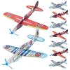 36-teiliges Set interessanter Flugzeugspielzeuge: Segelflugzeuge für Kinder, kreative Schaumstoffflugzeuge, lustige Flugzeugspielzeuge