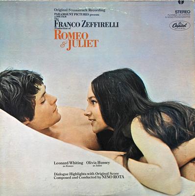 LP Record NINO ROTA Romeo Juliet ST2993 CAPITAL RECORDS 1968 Canada Soundtracks Musicals Used